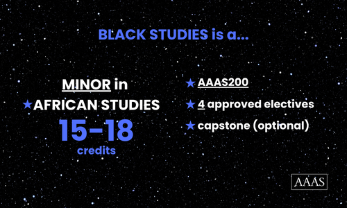 Minor in African Studies Major Card