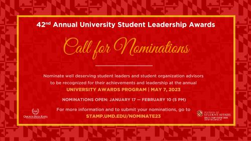 Call for Nominations