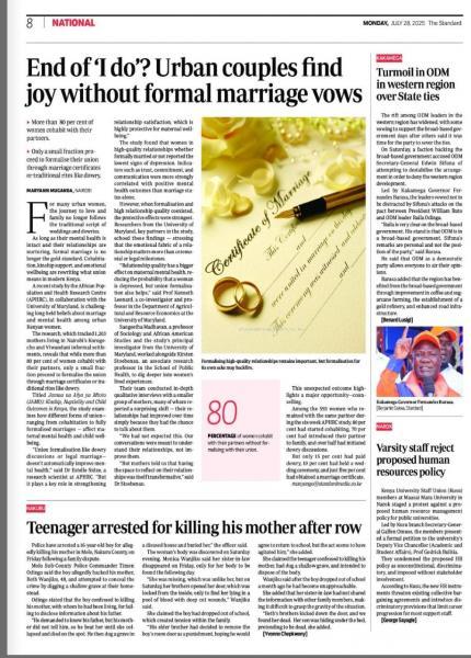Photo with the text "Certificate of Marriage" 