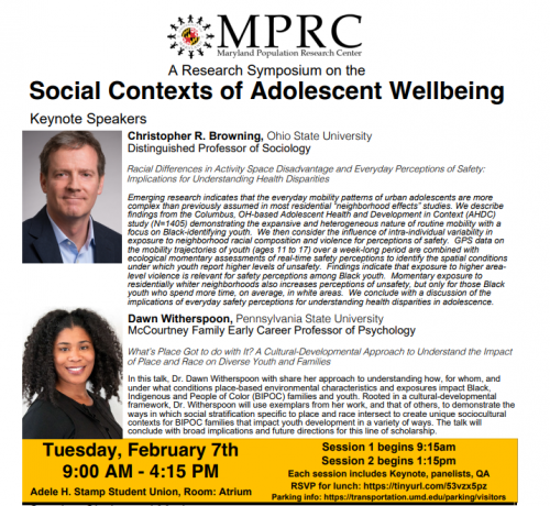Social Contexts of Adolescent Wellbeing