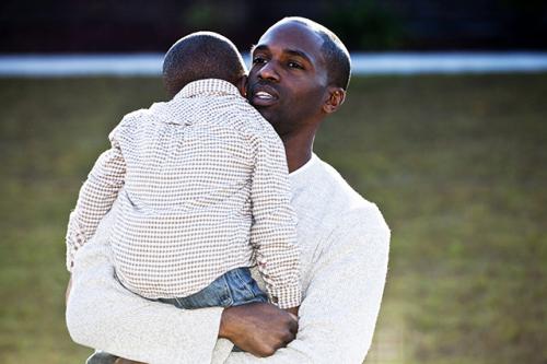 Picture of Black of Man and Child